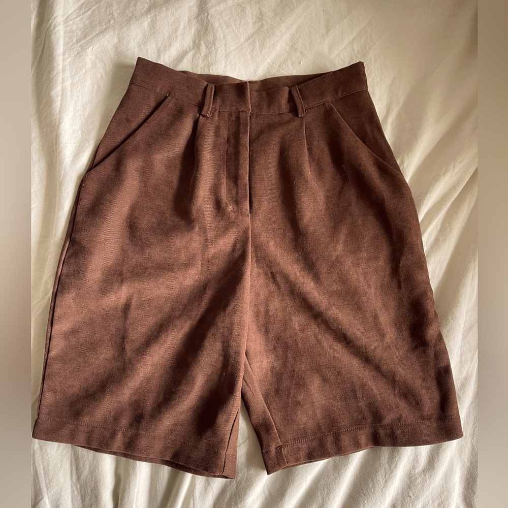 Brown Trousers/Shorts